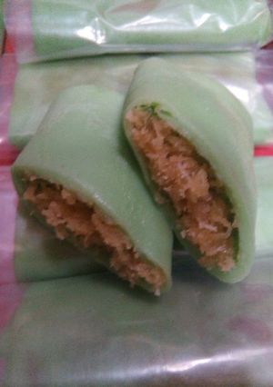 Foto resep Dadar gulung isi unti kelapa