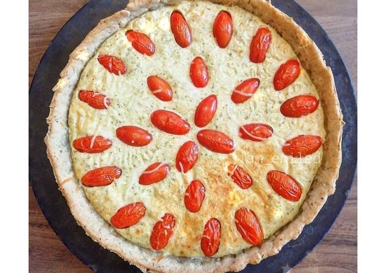 Recette de Préférée Tarte chèvre et herbes de Provence 🐏