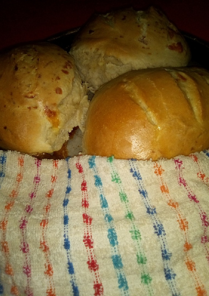 Una foto de Pan casero de queso