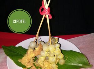 Foto resep Cipotel (cilok poles telur)