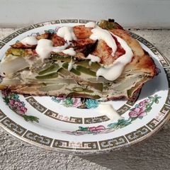 A picture of Summer Vegetable & Thyme Frittata.