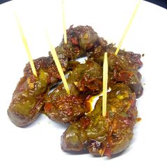 A picture of Peppered Gizzards.