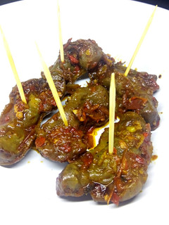 A picture of Peppered Gizzards.
