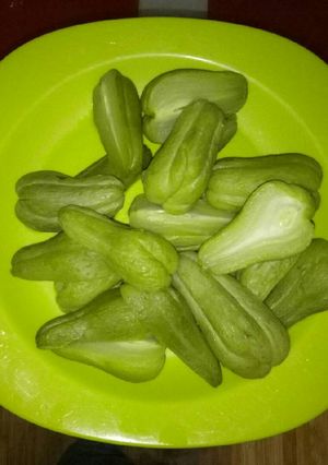 Foto resep Labu siam rebus (no oil) untuk yg lg diet