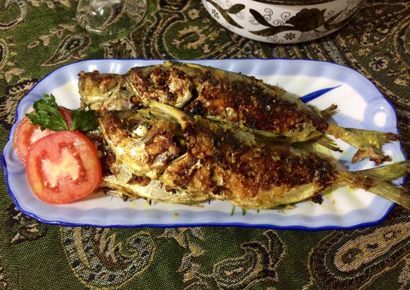 Ikan kembung bakar padang versi tidak pedas