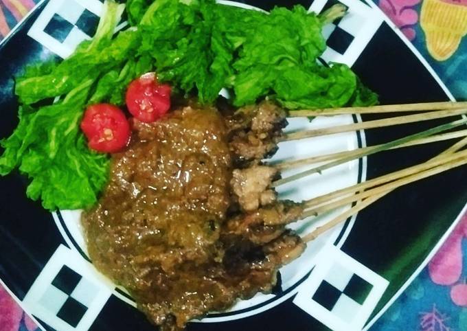 Cara Gampang Membuat Sate ayam bumbu kacang yang Bisa Manjain Lidah