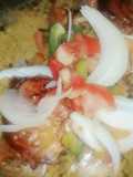 Pollo con azúcar y mostaza