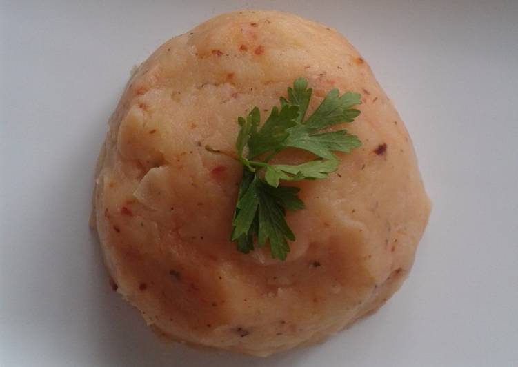 'Mashed potatoes' pedas gurih