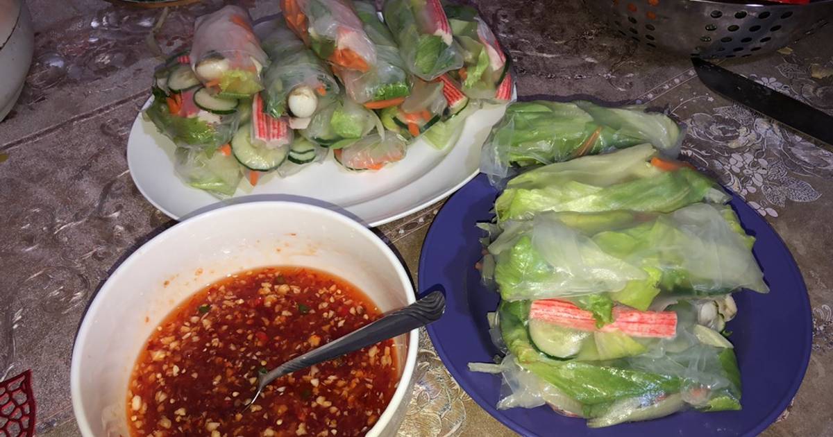 Resipi Vietnam Roll Sos Thai Oleh Tini Sabdali Cookpad