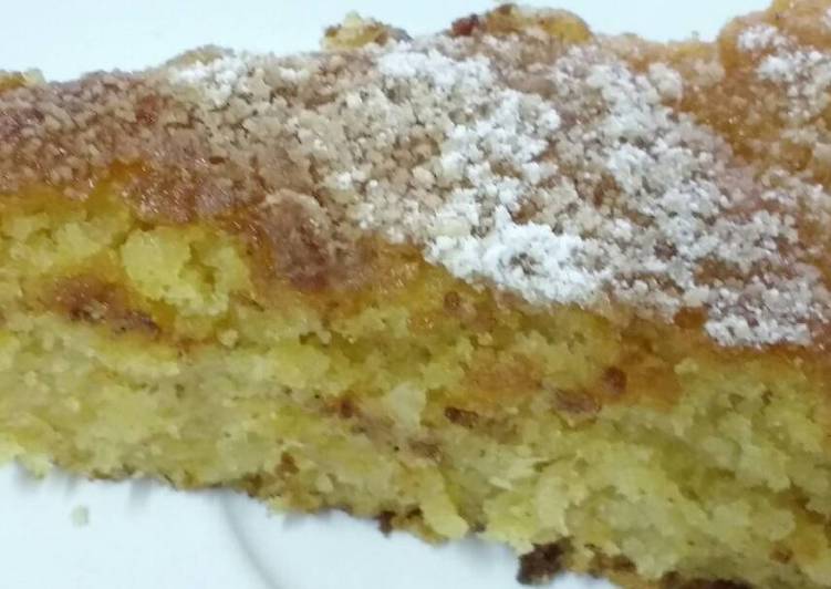 Bolo de milho com coco