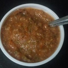 A picture of Guava mint Chutney.