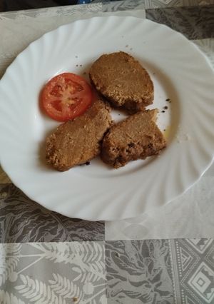 Una foto de Seitán lemon pepper