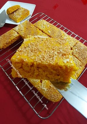 عکسی از دستور کیک صفوف لبنانی (زردچوبه)