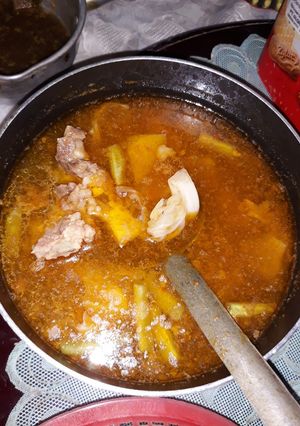Foto resep Iga sapi kuah asem