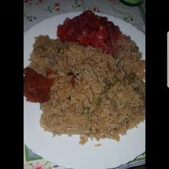 A picture of Pilau vegz.