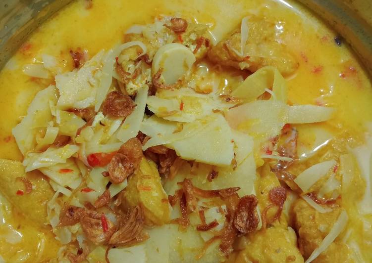 Gulai rebung + tahu makyusss