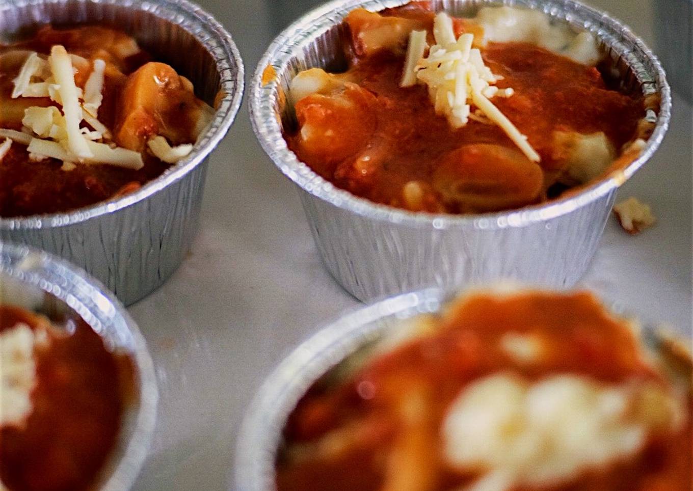 Makaroni lasagna panggang