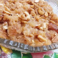 A picture of Bread halwa.