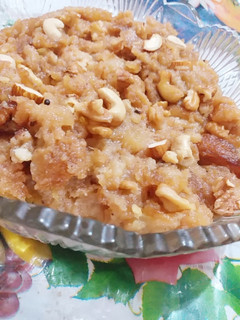 A picture of Bread halwa.