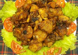 Gà sốt mật ong