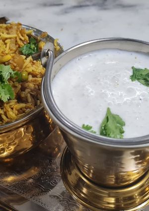 A picture of Veg Dum biryani.