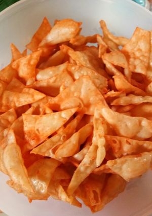 Foto resep Kerupuk Kulit Pangsit