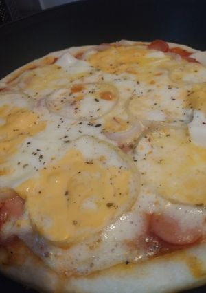 Foto resep Dough Pizza ala Pizza H*t