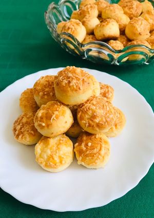 Pillekönnyű sajtos pogácsa recept fotója