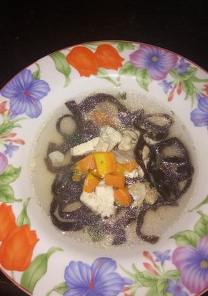 Foto resep Sup ayam jamur