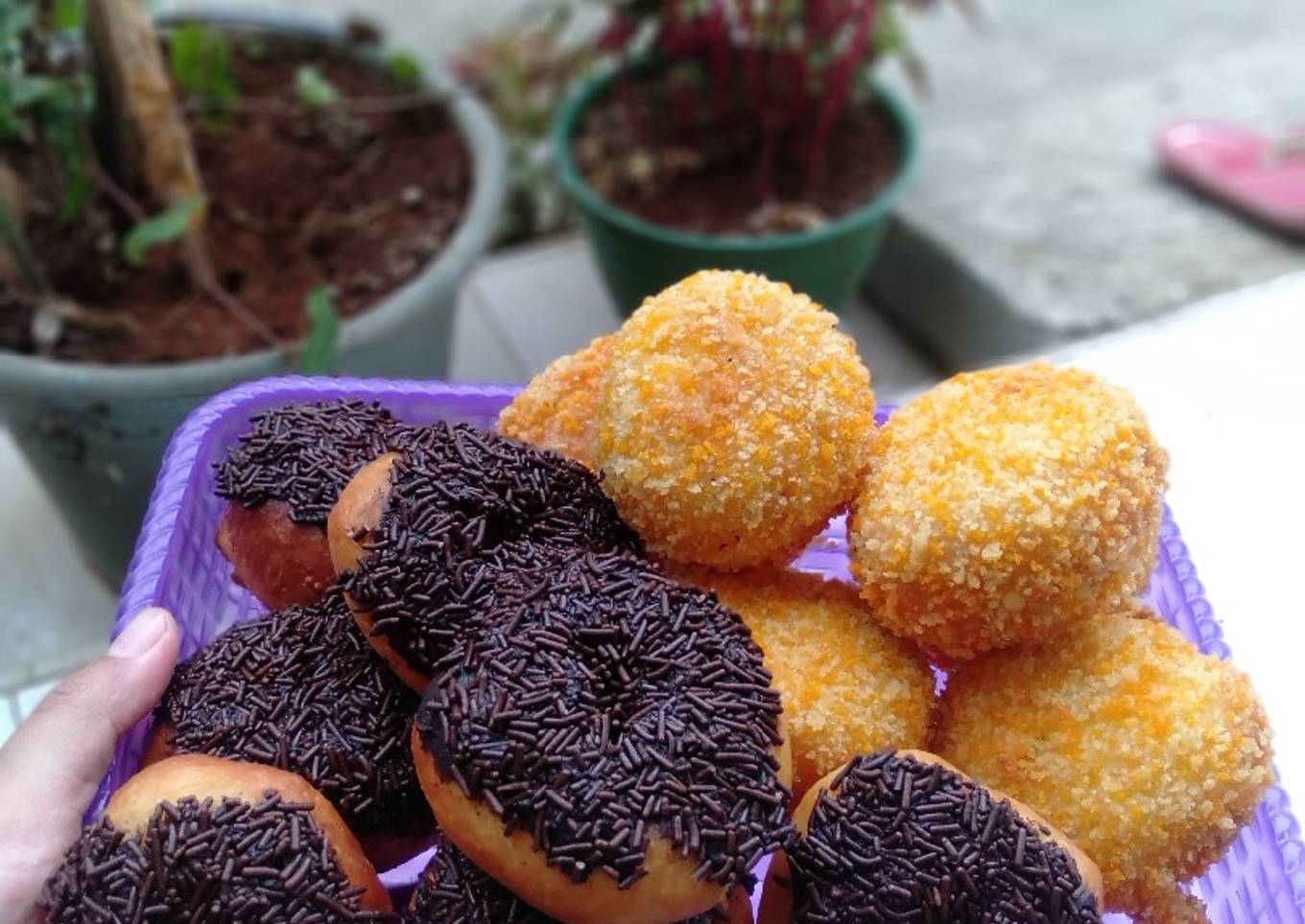 Bomboloni / donat crispy