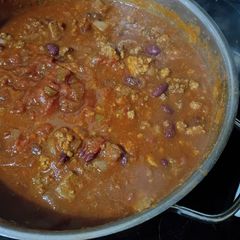 A picture of Triple Meat Chili.
