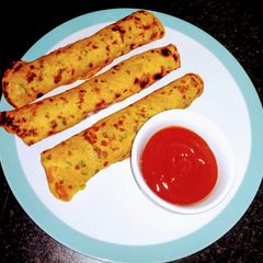 Chikapea flour pancake A picture of Chikapea flour pancake.