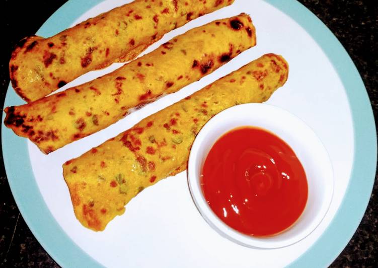 Step-by-Step Guide to Make Speedy Chikapea flour pancake