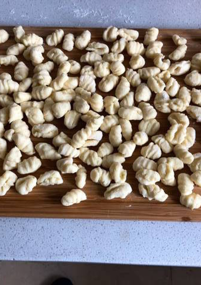 Una foto de Ñoquis de papa y ricotta súper fáciles