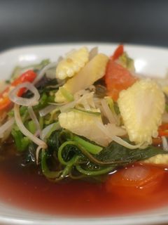 Foto resep Resep Sayur Bayam Kuah Bening Menu Ramadhan Praktis