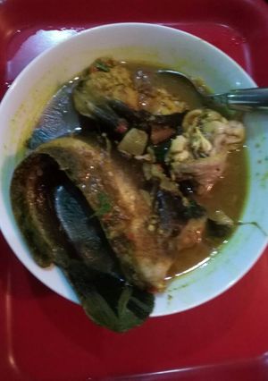 A picture of Fish pepper soup.
