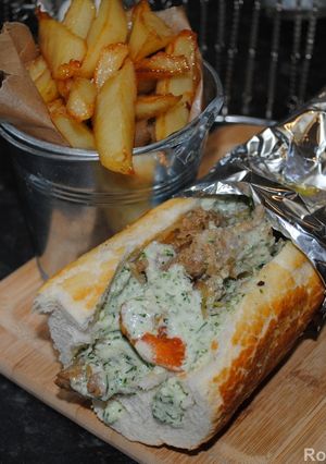 A picture of Lamb Shawarma.