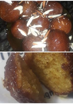 A picture of Gulab jaman 🤤👍👌.