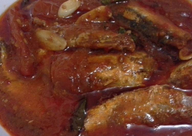 Cara buat Sarden saus tomat yang enak dan Mudah Dibuat