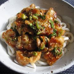 A picture of Spicy Pork Udon.