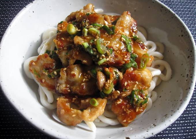 Spicy Pork Udon