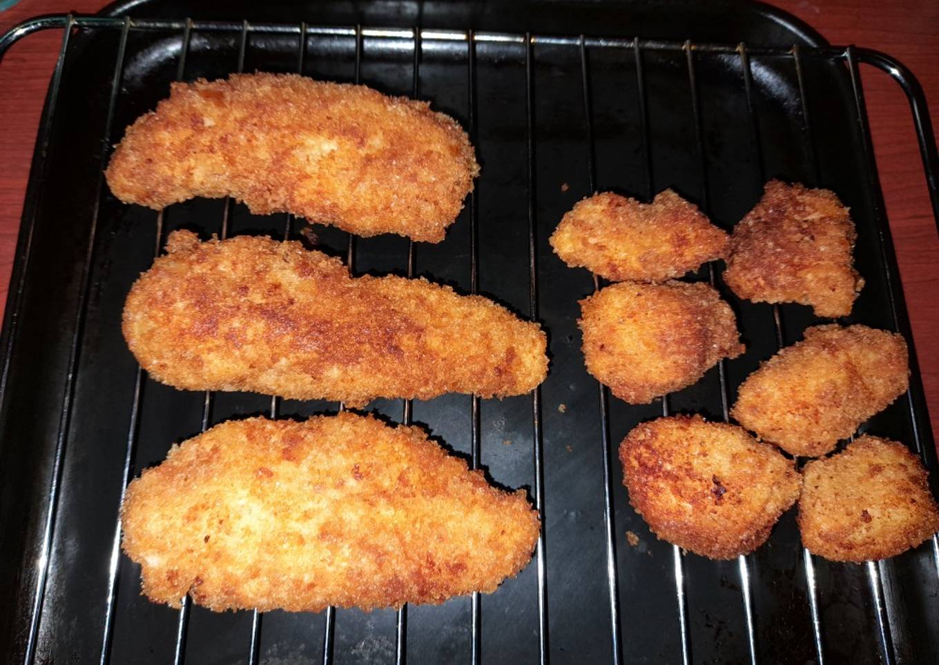 Pollo apanado