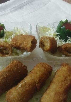 A picture of Crunchy crispy veg sticks.