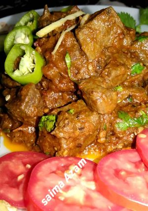 A picture of Masala kaleji😋مصحالہ کلیجی 💞.