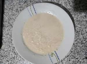 Una foto de Mazamorra de quinua
