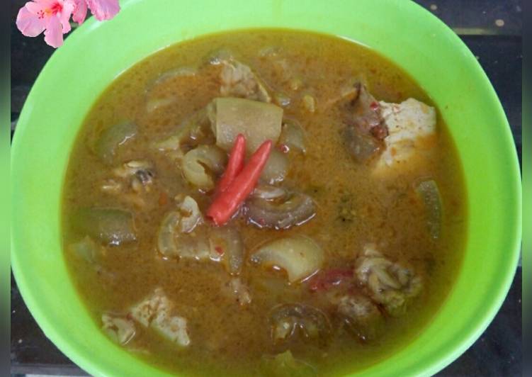Lodeh Krecek Tahu Tempe