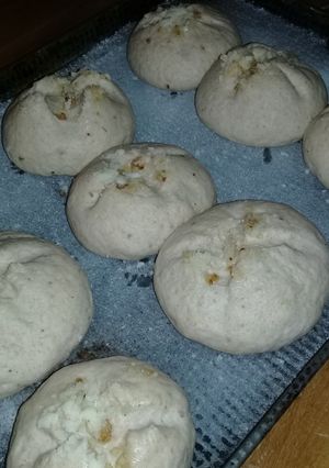 Una foto de Pancitos con queso y cebolla