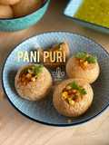 Pani Puri Mudah (bahan tempatan)