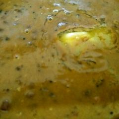 A picture of Khadi masoor ki daal.