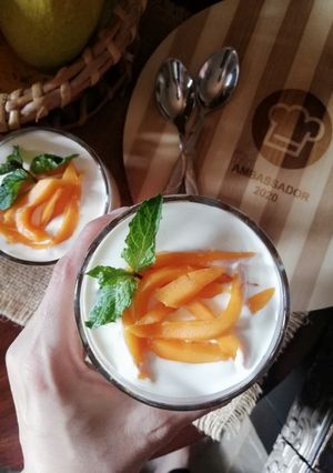 A picture of Mango jello delight.
